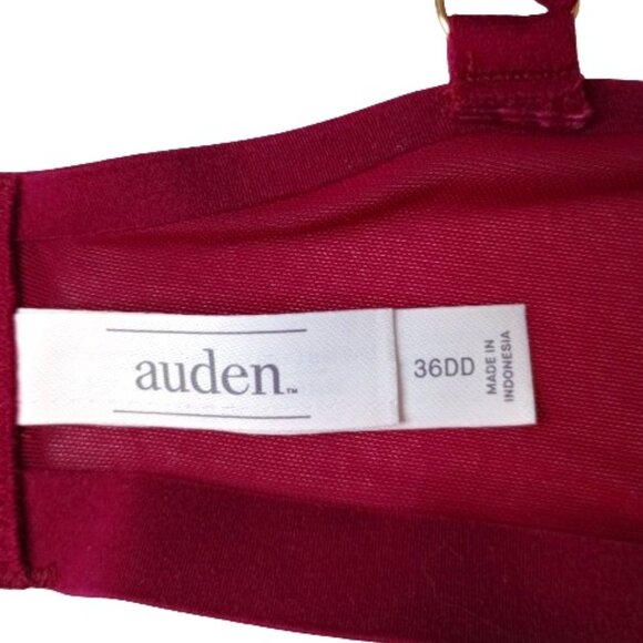 Auden Women's Mesh Unlined Demi Bra Size 36DD NWT - Picture 2 of 11